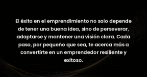 el exito en el emprendimiento 3