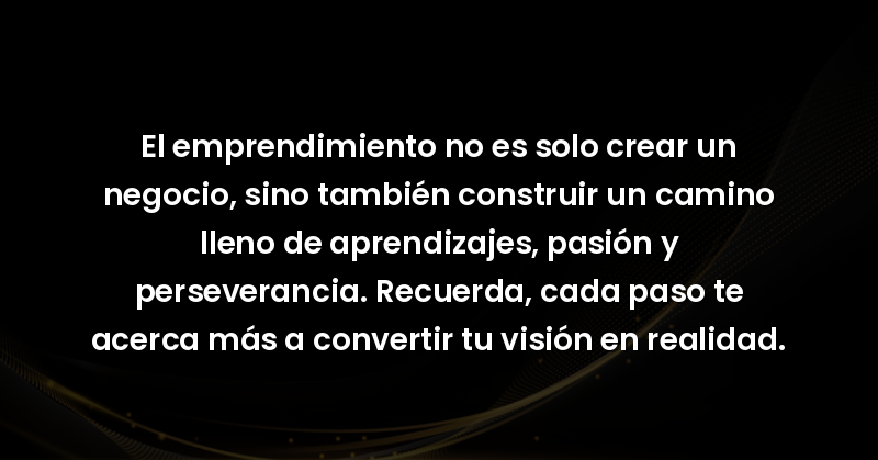 el emprendimiento no es solo c 25