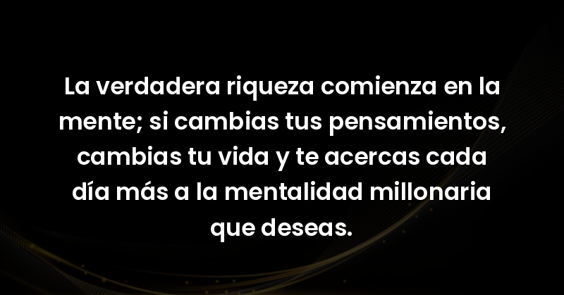 la verdadera riqueza comienza 33