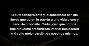 el autoconocimiento y la const 63