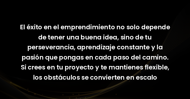 el exito en el emprendimiento 51