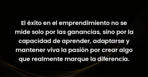 el exito en el emprendimiento 57