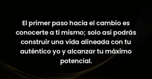 el primer paso hacia el cambio 50