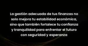 la gestion adecuada de tus fin 52