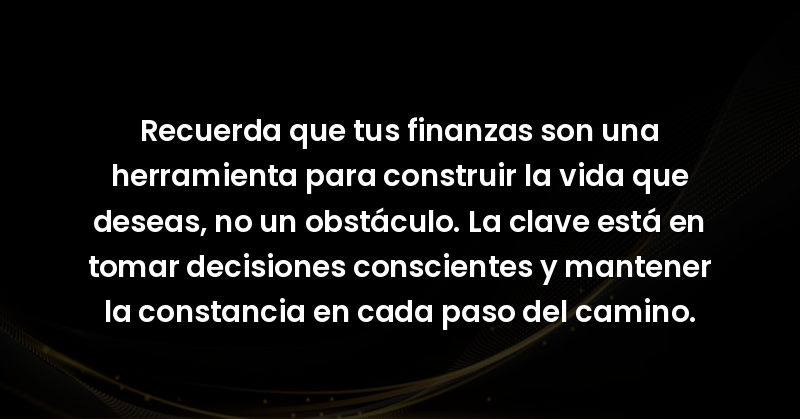 recuerda que tus finanzas son 64
