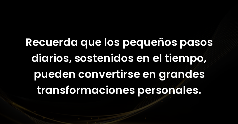 recuerda que los pequenos paso 86